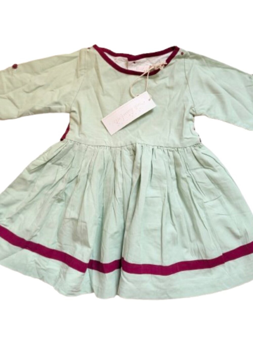 Well Dressed Wolf NWT Sage and Berry Boatneck Dress Size 3T